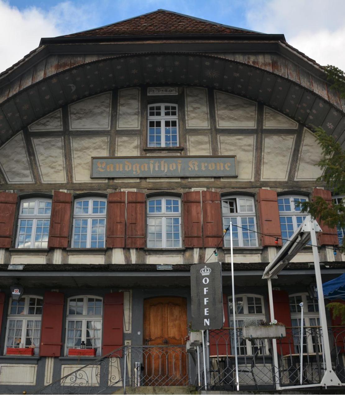 Hotel Krone Uetendorf Екстериор снимка